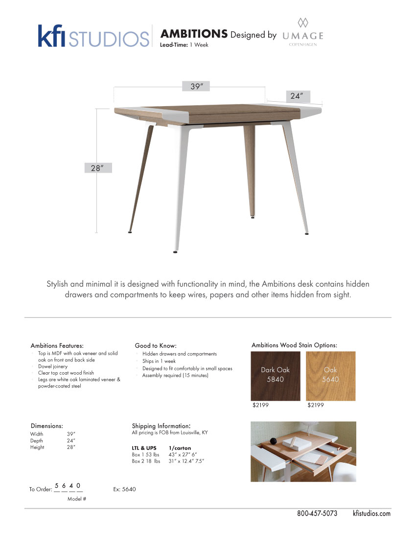 Ambitions Brochure