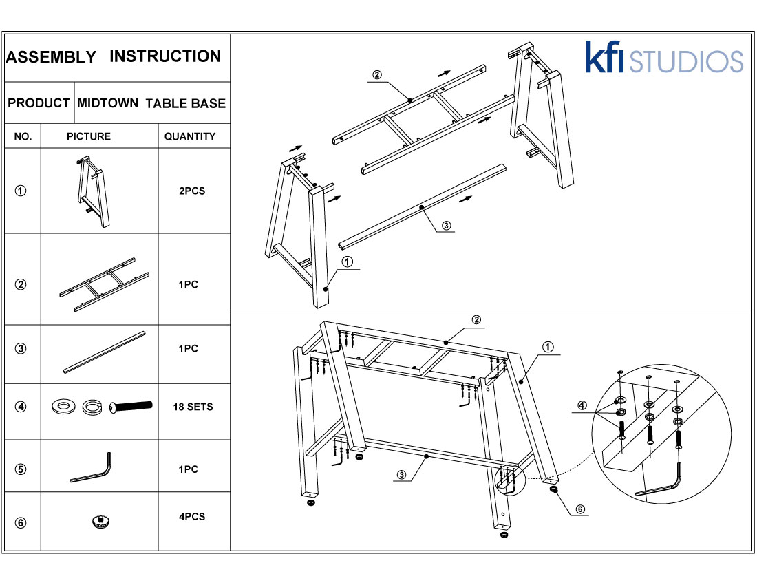 Midtown Table Brochure