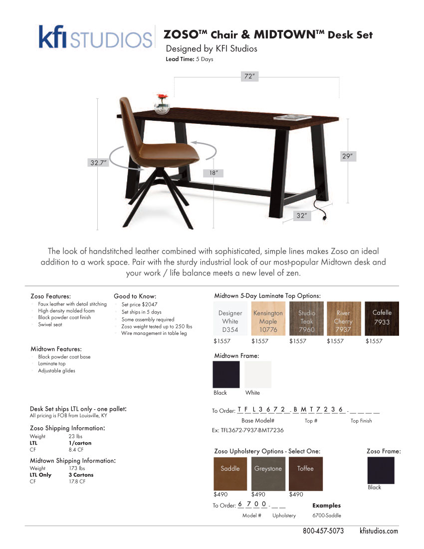 Midtown Zoso Brochure
