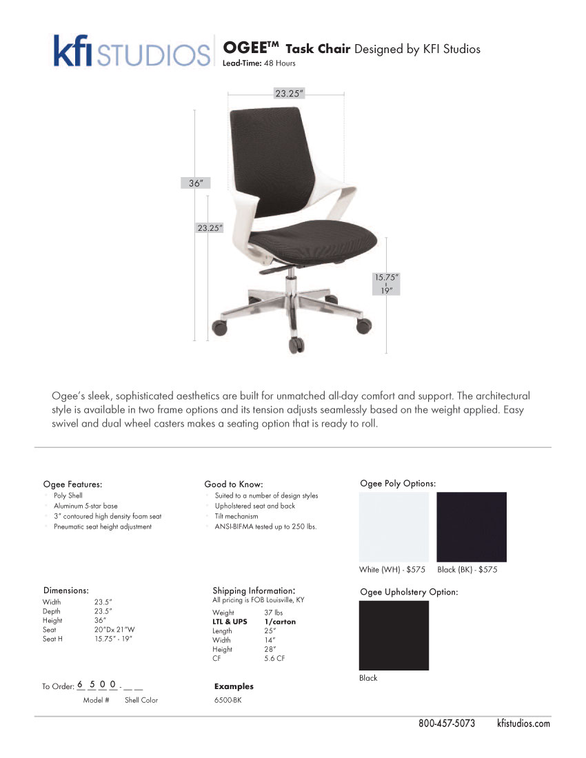 Ogee Brochure