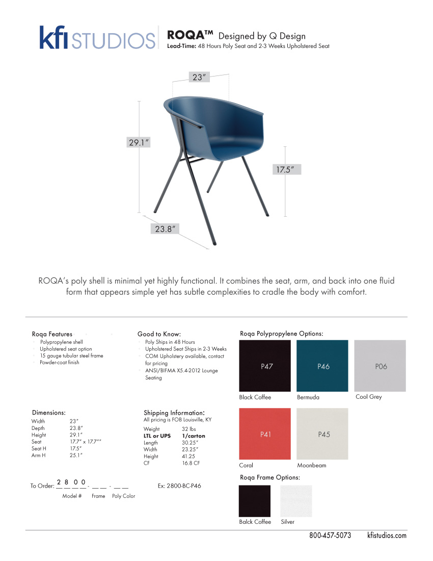 Roqa 2800 Brochure