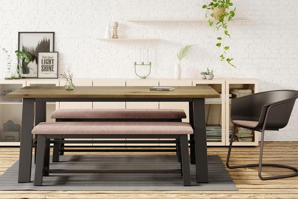 Midtown Bench with Roqa seating image