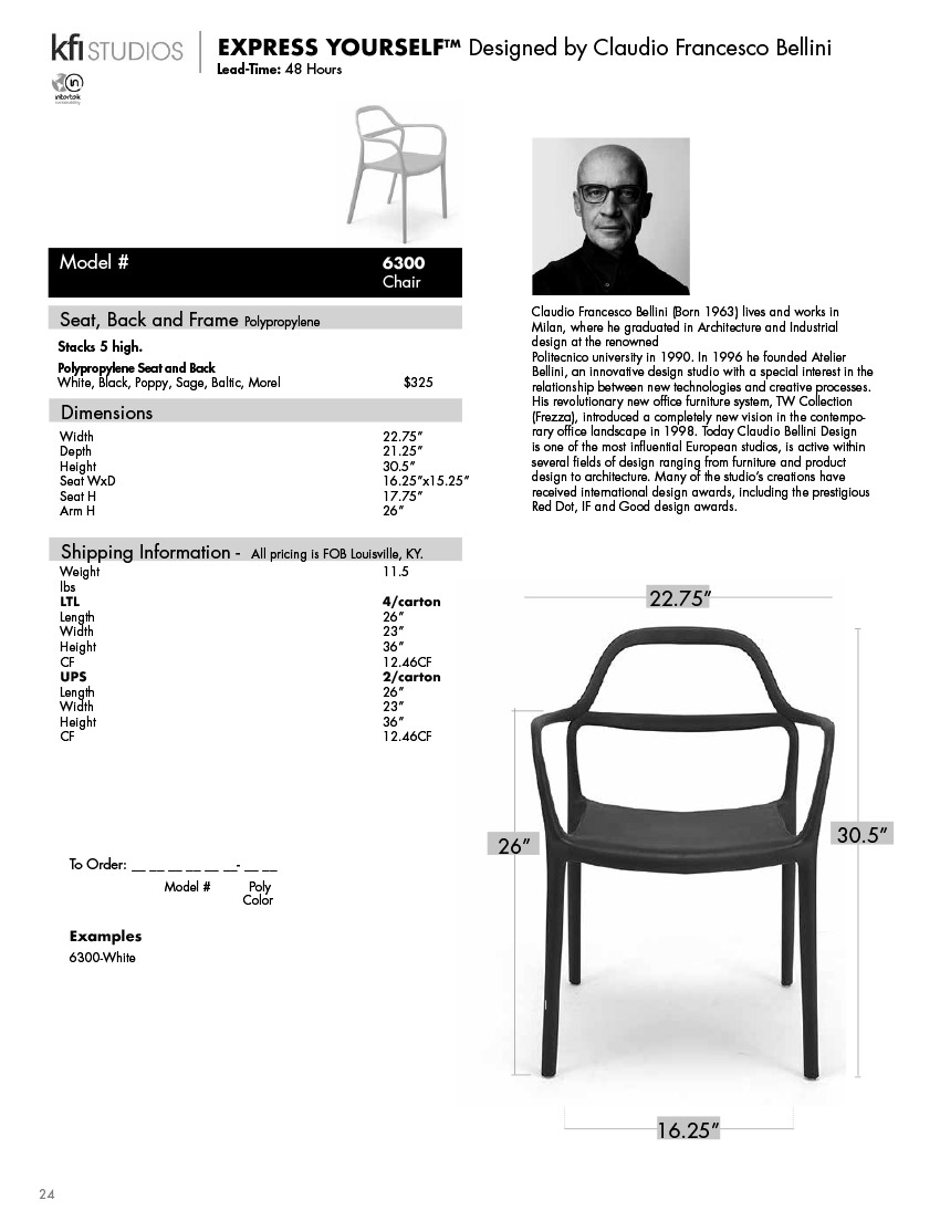 Price Sheet